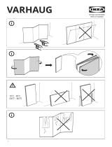 IKEA varhaug Používateľská príručka