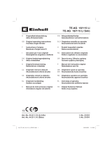 EINHELL TE-AG 18-115 Li Cordless Angle Grinder Používateľská príručka