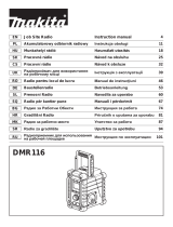 Makita DMR116 Používateľská príručka