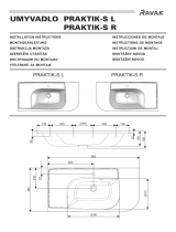 RAVAK PRAKTIK-S L Používateľská príručka