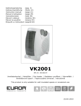 Eurom VK2001 Používateľská príručka