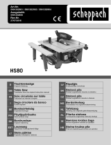 Scheppach HS80 Používateľská príručka