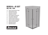 RAVAK BSRV4 Plus B Set 80 Používateľská príručka