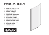 RAVAK CVSK1- 85 Používateľská príručka