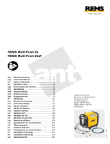 REMS Multi-Push SL Používateľská príručka