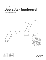 Joolz Aer footboard carrying your toddler folds Používateľská príručka