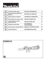 Makita DG001G Používateľská príručka