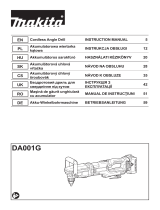 Makita DA001G Používateľská príručka