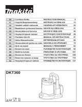 Makita DKT360 Používateľská príručka