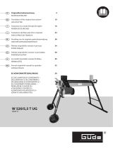 Güde W 520/5.5 T UG Electric Log Splitter Používateľská príručka