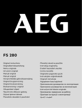 AEG FS 280 Používateľská príručka