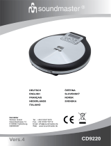 Soundmaster CD9220 Používateľská príručka
