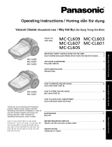 Panasonic MC-CL609 Používateľská príručka