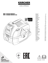 Kärcher 1 vacuum cleaner Compact Battery Používateľská príručka