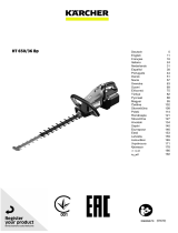 Kärcher HT 650-36 BP Používateľská príručka