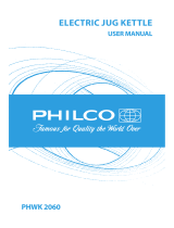 Philco PHWK 2060 Používateľská príručka