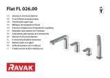 RAVAK Flat FL 026.00 Používateľská príručka