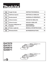 Makita GA7070 Používateľská príručka