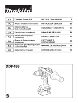 Makita DDF486 Používateľská príručka