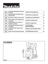 Makita VC008G Používateľská príručka