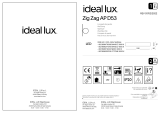 ideal lux Zig Zag AP D53 Používateľská príručka