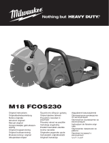 Milwaukee M18 FCOS230 Používateľská príručka