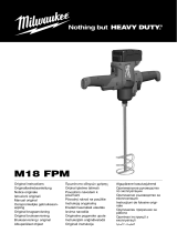 Milwaukee M18 FPM Používateľská príručka