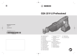 Bosch GSA 18 V-Li Používateľská príručka