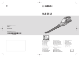 Bosch ALB 36 LI Používateľská príručka