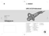 Bosch GPO 14 CE Professional Používateľská príručka