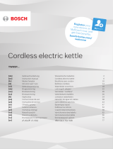 Bosch TWK5P480 Cordless Electric Kettle Používateľská príručka