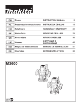 Makita M3600 Používateľská príručka