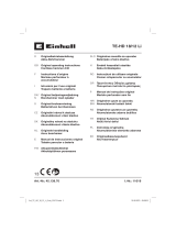 EINHELL TE-HD 18 Používateľská príručka