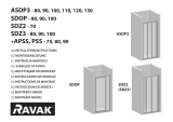 RAVAK ASDP3 Používateľská príručka