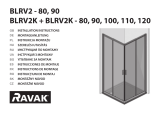 RAVAK BLRV2-80 Používateľská príručka