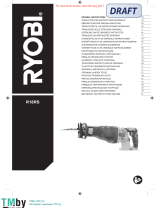 Ryobi R18RS Používateľská príručka