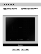 Concept ICONCEPT IDV 5660 Built-in induction plate Používateľská príručka