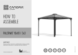 Canopia by Palram Palermo 10 ft. x 10 ft. Používateľská príručka