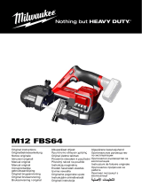 Milwaukee M12 FBS64 Používateľská príručka
