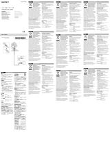 Sony MUC-S12NB1 Používateľská príručka