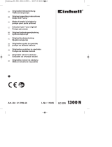EINHELL GC-DW 1300 N Používateľská príručka