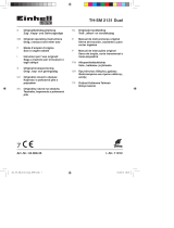 EINHELL TH-SM 2131 Používateľská príručka