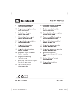 EINHELL GE-DP 900 Cut Používateľská príručka
