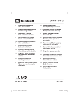 EINHELL GC-CH 18-40 Li Používateľská príručka