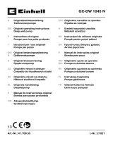 EINHELL GC-DW 1045 N Používateľská príručka