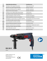 Güde KH 20 E Používateľská príručka