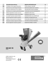 Güde GH 651 B Používateľská príručka