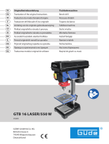 Güde GTB 16 Laser Používateľská príručka