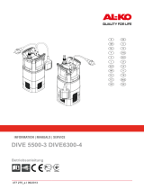 AL-KO DIVE 5500-3 DIVE6300-4 Submersible Pressure Pump Používateľská príručka