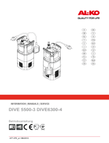 AL-KO DIVE 5500-3 Submersible Pressure Pump Používateľská príručka